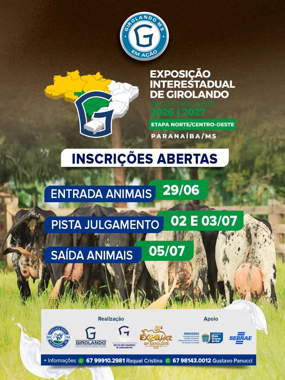 Exposição Interestadual Girolando — Paranaíba MS