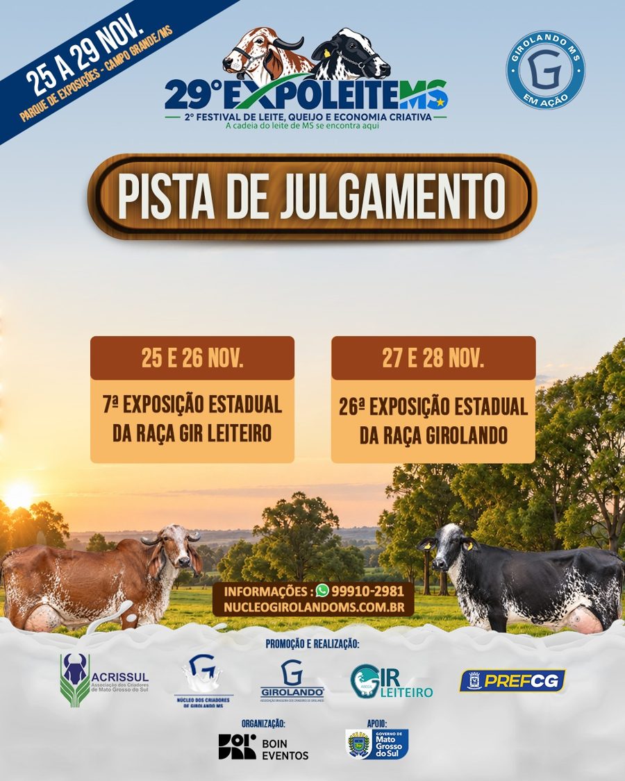 Pista de Julgamento — Gir Leiteiro e Girolando